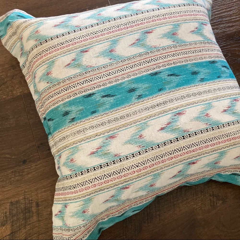Elements by Erin Gates Southwestern Throw Pillow 22” w Down Fill Insert.